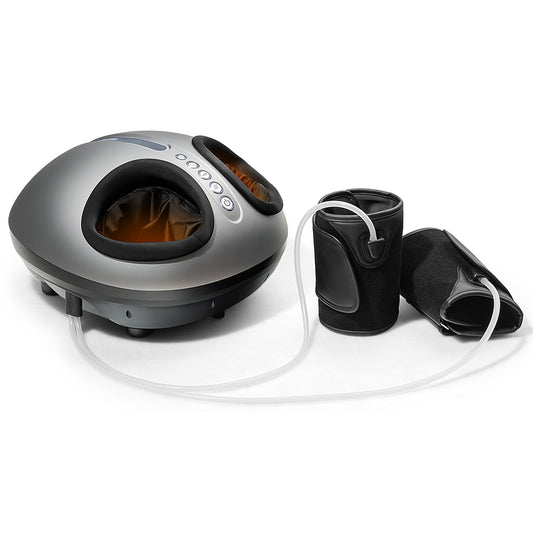 Topbuy Portable Electric Shiatsu Foot Massager Machine with Calf Air Bag