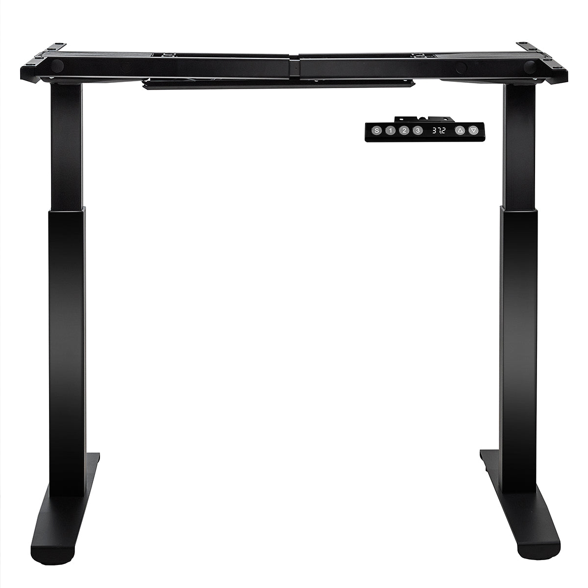 Topbuy Electric Standing Desk Frame Adjustable Motorized Sit Stand Desk Base Black