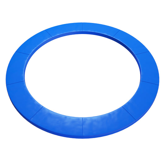 Topbuy 12 FT Round Trampoline Replacement Safety Pad Spring Frame Edge Cover Blue