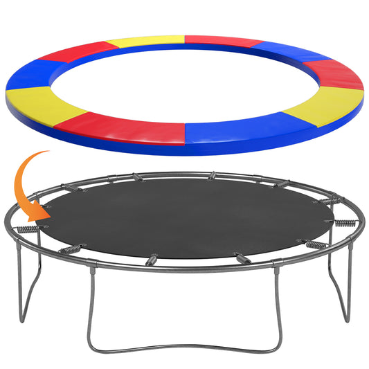 Topbuy 14 FT Round Trampoline Replacement Safety Pad Spring Frame Edge Cover