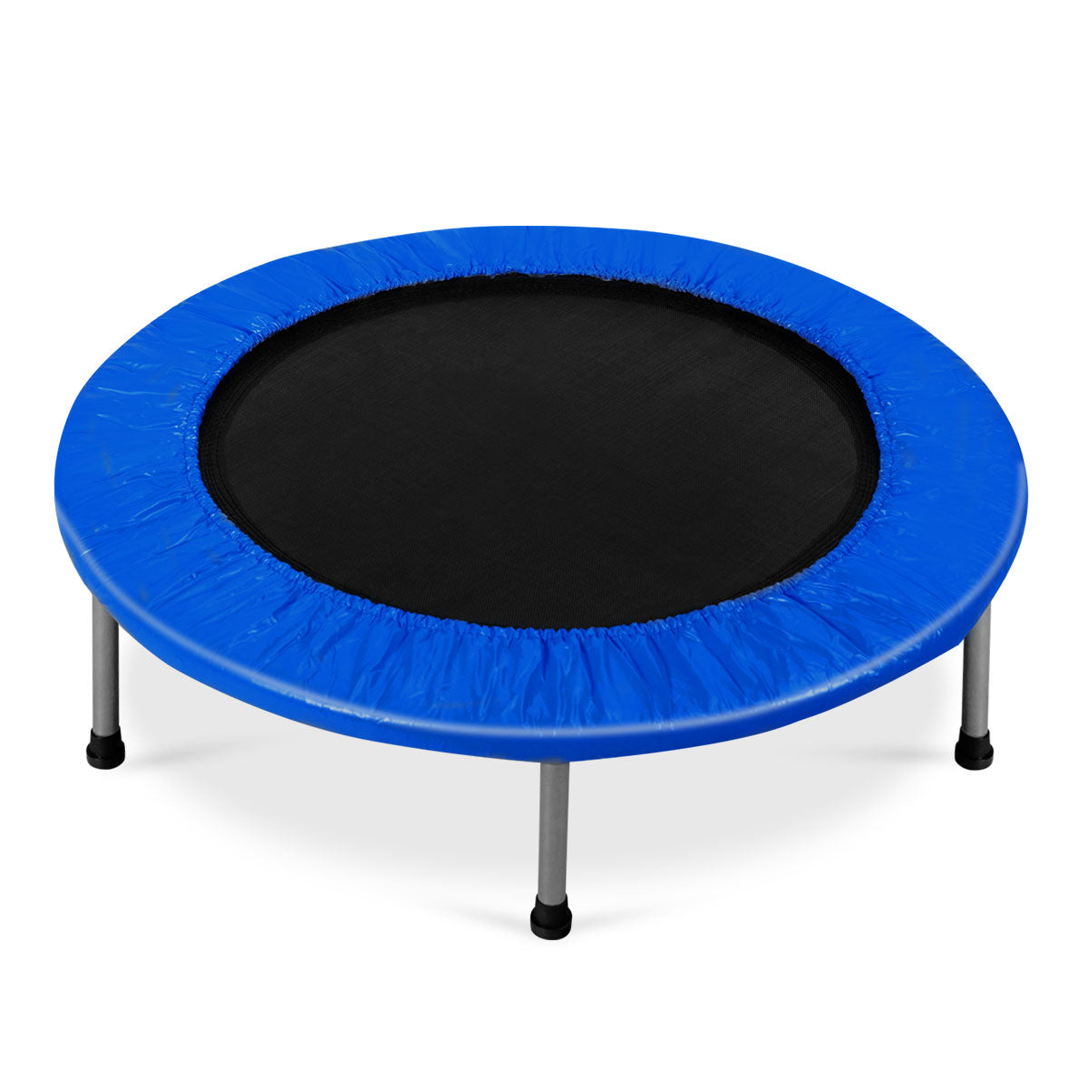 Topbuy Foldable Mini Fitness Trampoline Rebounder with Safety Pad