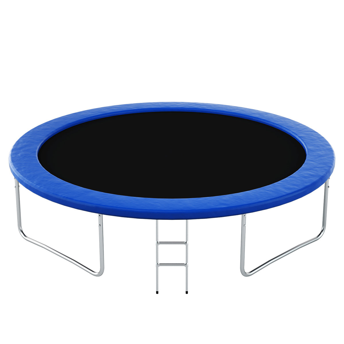 Topbuy 12 FT Recreational Trampoline Combo Bounce Jump Bed with Safety Enclosure Net