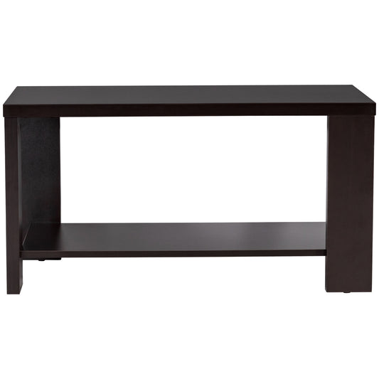 Topbuy Rectangular Wood Cocktail Table Coffee Tea End Table Teapoy for Living Room