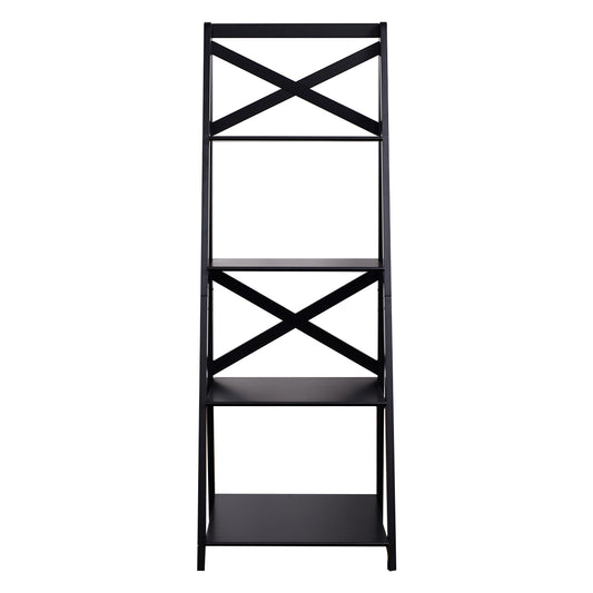 Topbuy 4-Tier Ladder Shelf Display Bookshelf Office