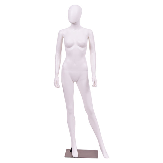 Topbuy Tupbuy Female Manikin Metal PE plastic Mannequin Adjustable Display