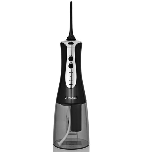 Topbuy Electric Dental Cleaner Portable Water Flosser Oral Irrigator With 2 Nozzle