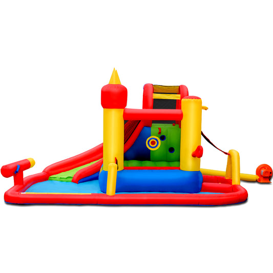 Topbuy Inflatable Water Slide Jumping Bounce House for Kids