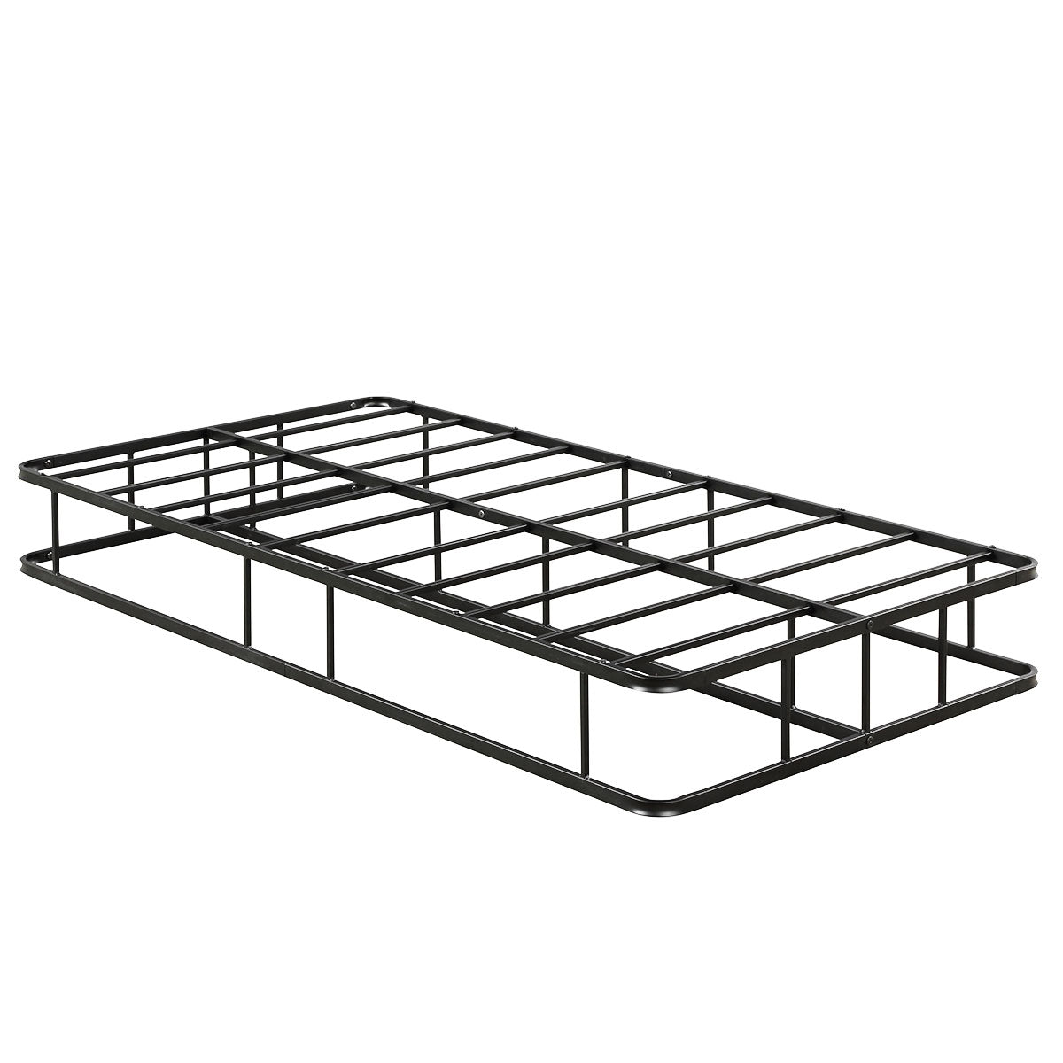 Topbuy Twin Size Bed Frame Steel Slat Mattress