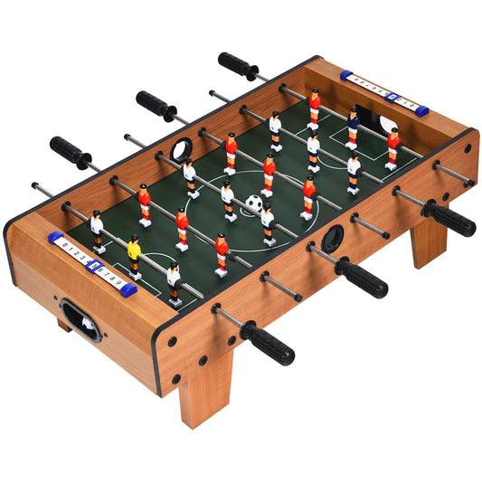 Topbuy 27'' Foosball Table Mini Tabletop Soccer Game Christmas Gift Football Sports