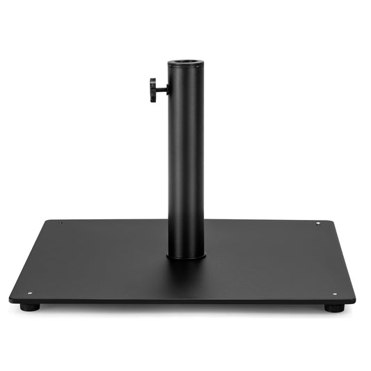 Patiojoy 36LBS Outdoor Market Umbrella Base Stand Square Umbrella Holder Black