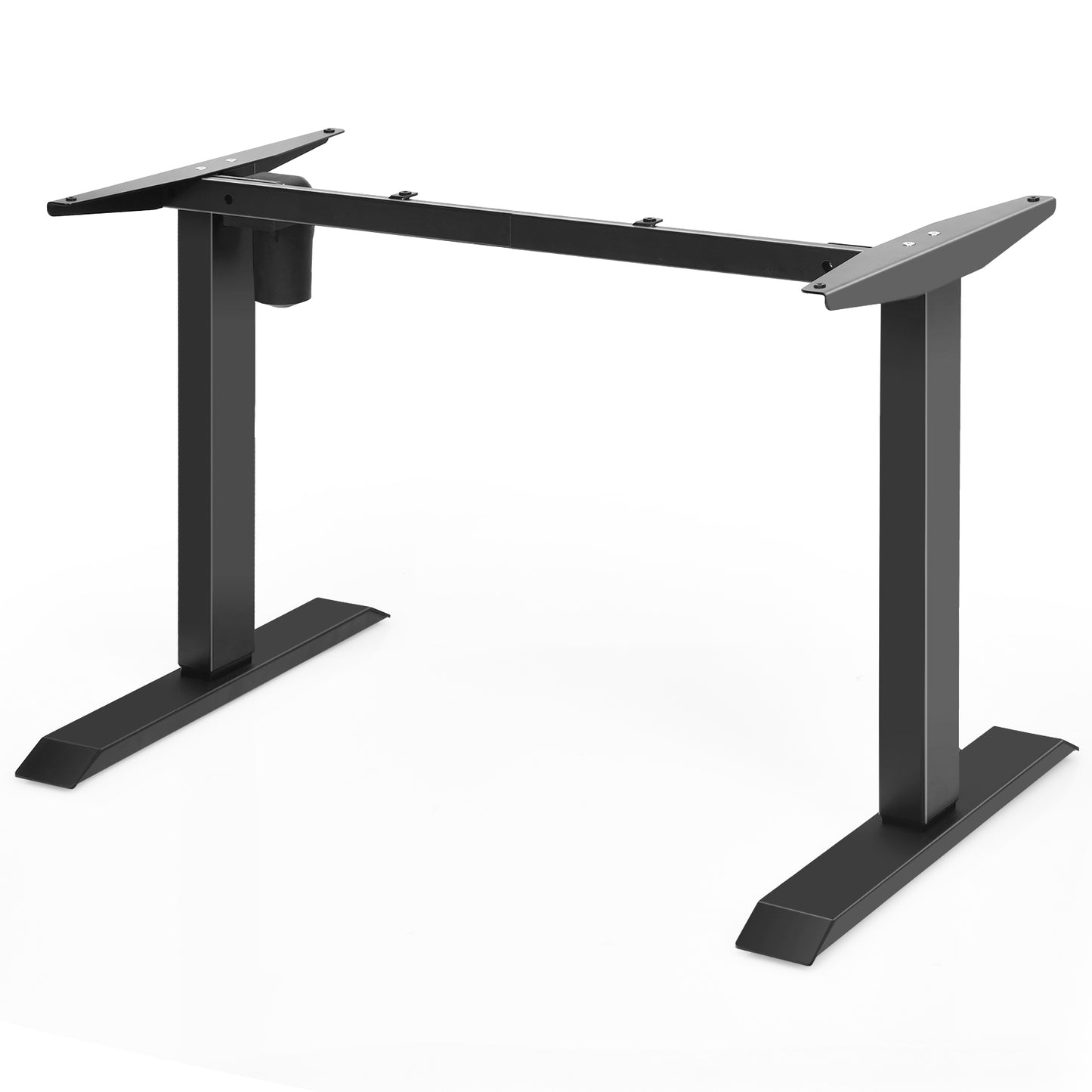 Topbuy Electric Height Adjustable Standing Desk Frame Workstation Base Black/White