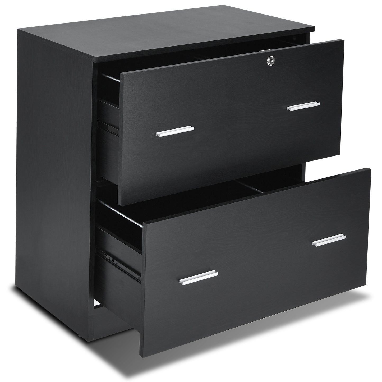 Topbuy 2-Drawer File Cabinet for Letter/Legal Size with Lock Home&Office Large Lateral File Cabinet