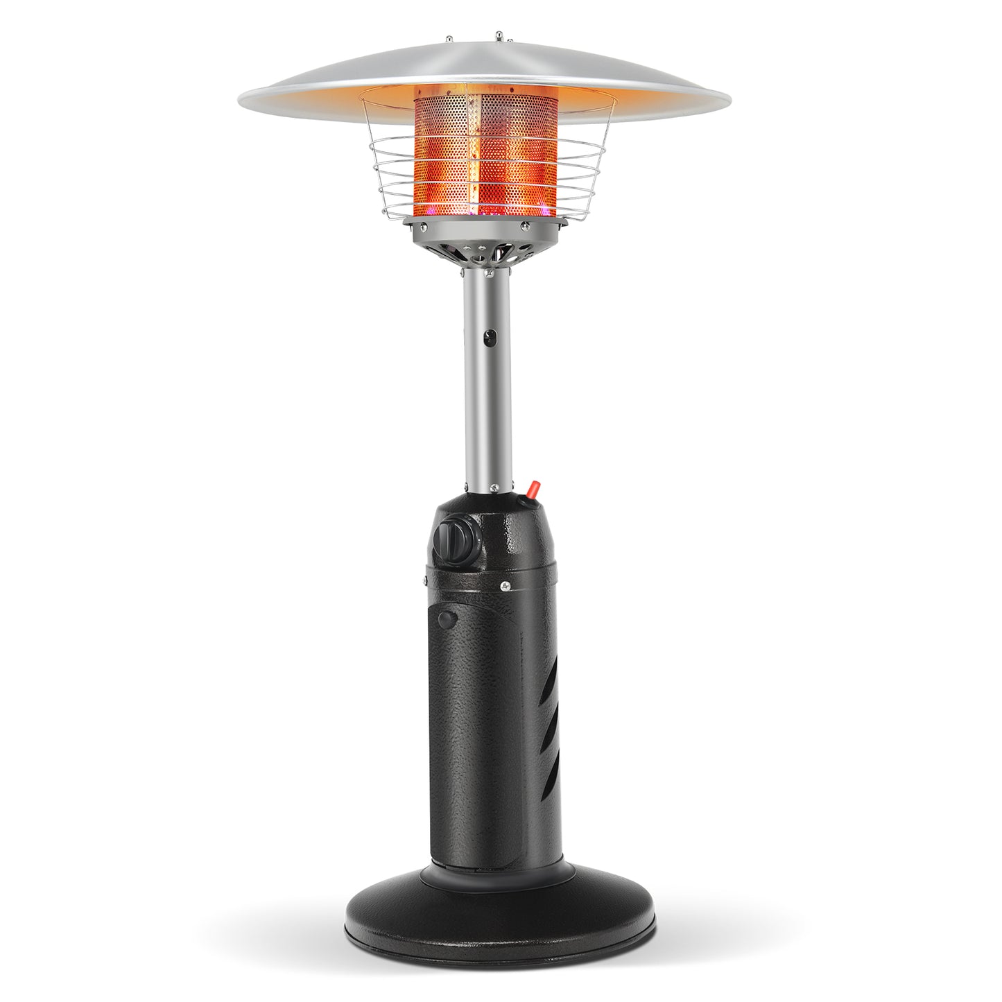 Topbuy 11,000BTU Portable Patio Tabletop Heater Outdoor Propane Gas Heater W/ Weighted Base