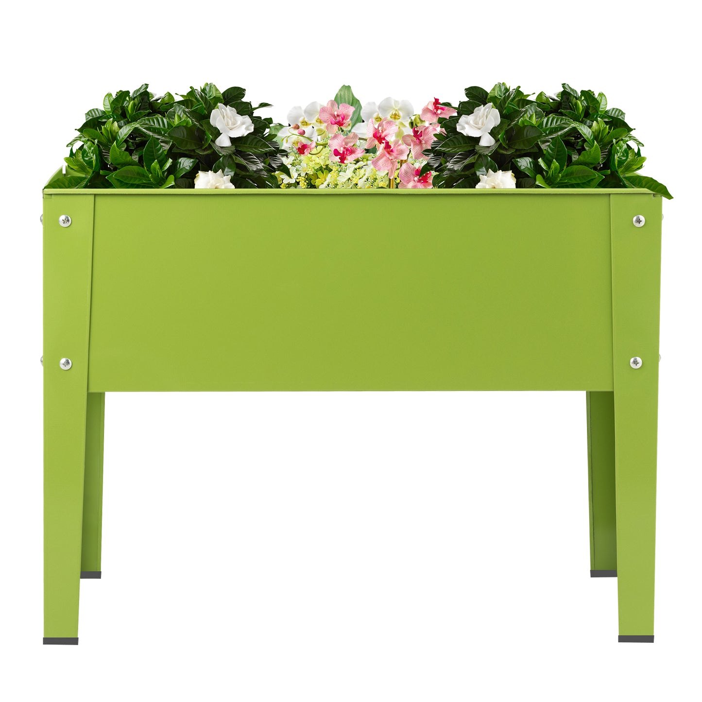 Topbuy Outdoor Elevated Garden Plant Stand Raised Garden Bed with Legs for Indoor and Outdoor Use 25'' x13'' x 18''